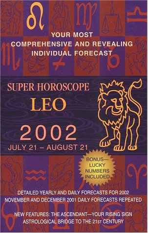 Book cover for Super Horoscope 2002: Leo