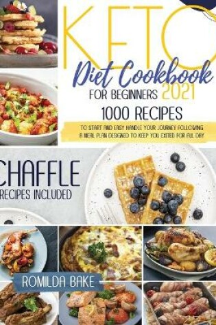 Cover of Keto Diet Cookbook for Beginners 2021