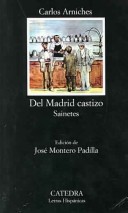 Book cover for del Madrid Castizo Sainetes