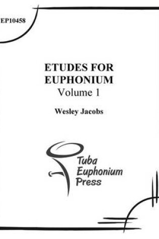 Cover of Etudes for Euphonium (volume 1)