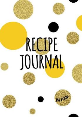 Book cover for Recipe Journal Blank