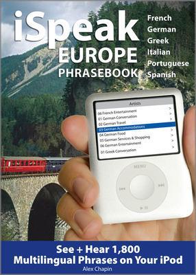 Book cover for iSpeak Europe Phrasebook