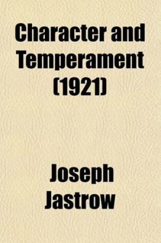 Cover of Character and Temperament