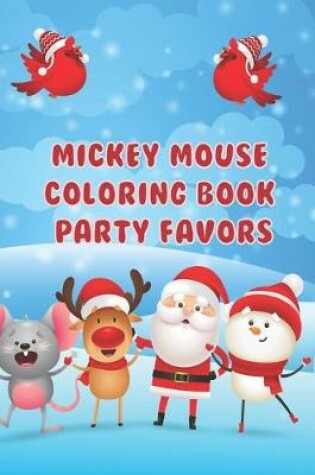 Cover of Mickey Mouse Coloring Book Party Favors