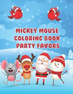 Book cover for Mickey Mouse Coloring Book Party Favors