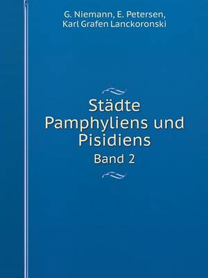 Book cover for Städte Pamphyliens und Pisidiens Band 2