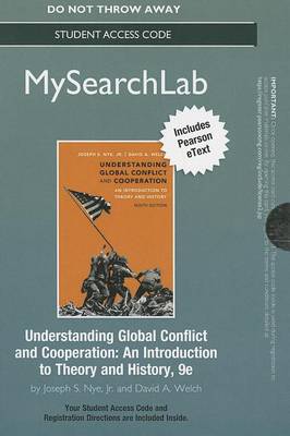 Book cover for MySearchLab with Pearson eText -- Standalone Access Card -- for Understanding Global Conflict and Cooperation