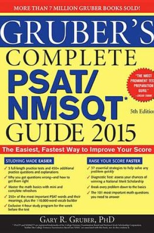 Cover of Gruber's Complete PSAT/NMSQT Guide 2015
