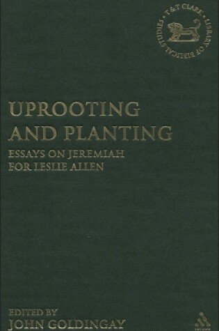 Cover of Uprooting and Planting