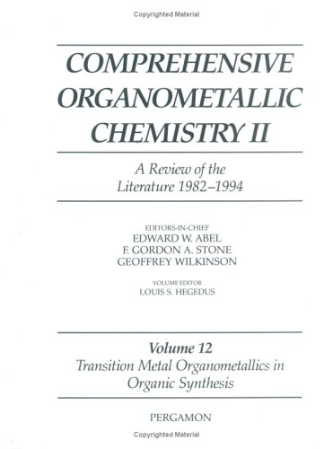 Cover of Transition Metal Organometallics in Organic Synthesis