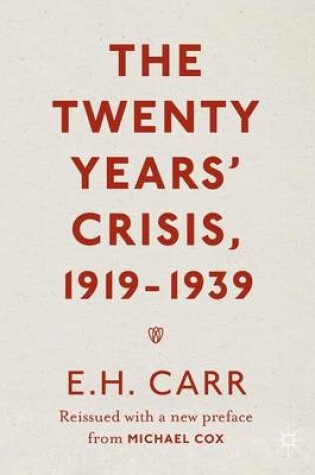 Cover of The Twenty Years' Crisis, 1919-1939