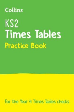 Cover of KS2 Times Tables Practice Workbook