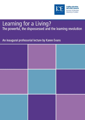 Cover of Learning for a living