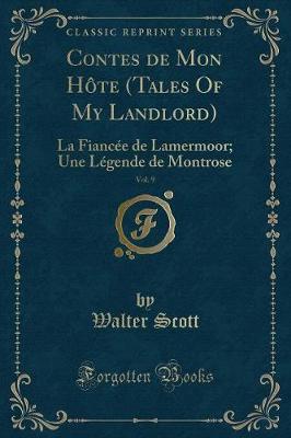 Book cover for Contes de Mon Hôte (Tales of My Landlord), Vol. 9