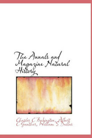 Cover of The Annals and Magazine Natural History