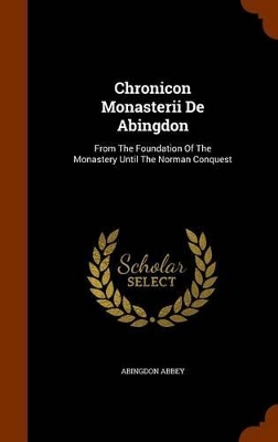 Book cover for Chronicon Monasterii de Abingdon