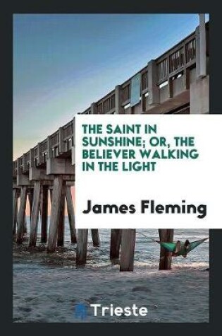 Cover of The Saint in Sunshine; Or, the Believer Walking in the Light