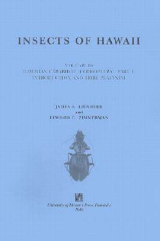 Cover of Insects of Hawaii 16; Hawaiian Carabidae (Coleoptera)