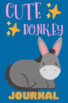 Book cover for Cute Donkey Journal