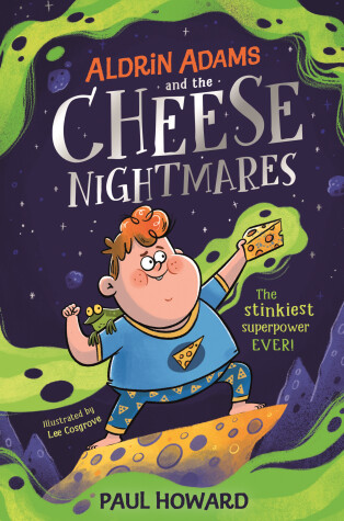 Book cover for Aldrin Adams and the Cheese Nightmares