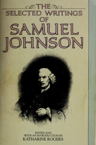 Cover of Johnson Samuel : Selected Writings:Johnson (Sc)