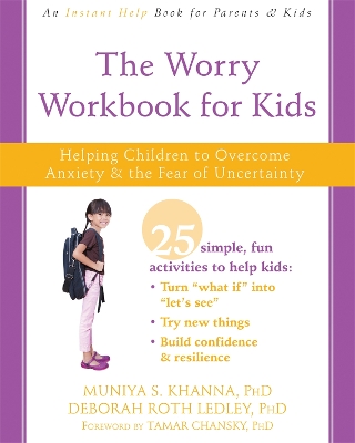 Book cover for The Worry Workbook for Kids