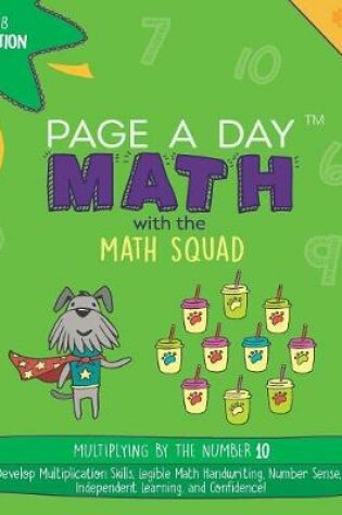 Cover of Page a Day Math Multiplication Book 10