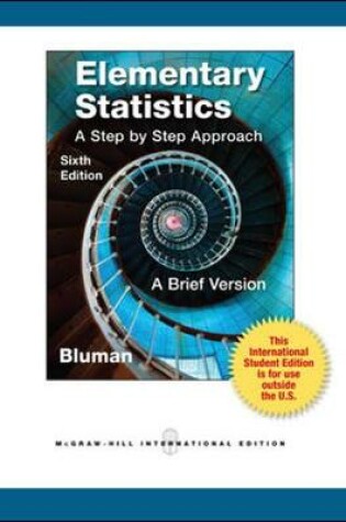 Cover of Elementary Statistics: A Brief Version with CD and formula card