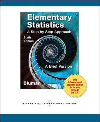 Book cover for Elementary Statistics: A Brief Version with CD and formula card