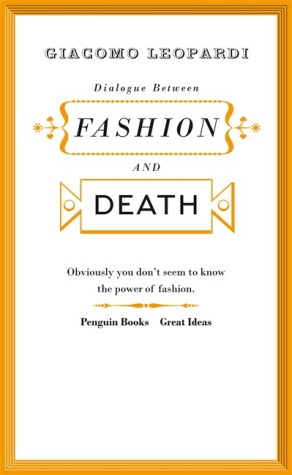 Book cover for Great Ideas V Dialogue Between Fashion and Death