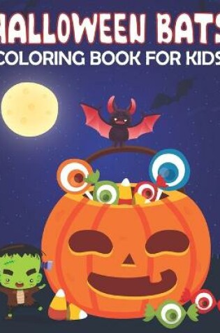 Cover of Halloween Coloring Books For Kids