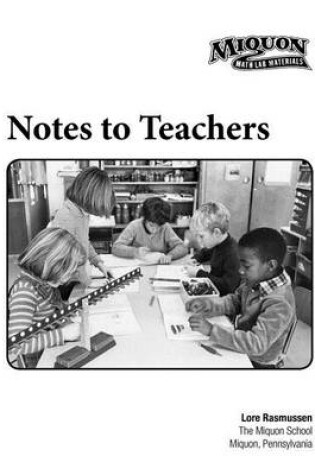 Cover of Miquon Notes to Teachers