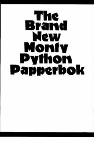 Cover of Brand New "Monty Python" Papperbok