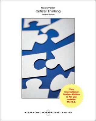 Book cover for Critical Thinking (Int'l Ed)