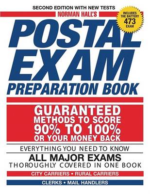 Cover of Norman Hall's Postal Exam Preparation Book 2nd Ed