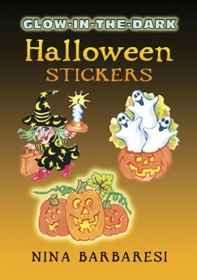Book cover for Glow-In-The-Dark Halloween Stickers