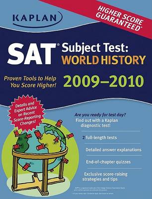 Book cover for Kaplan SAT Subject Test