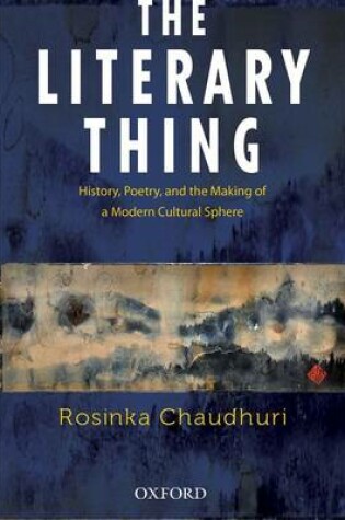 Cover of The Literary Thing