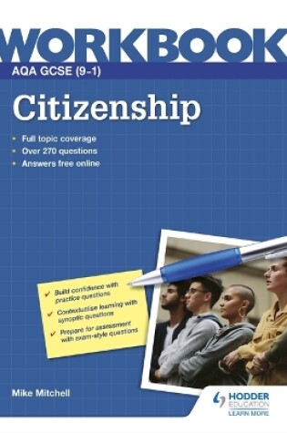 Cover of AQA GCSE (9-1) Citizenship Workbook