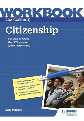 Book cover for AQA GCSE (9-1) Citizenship Workbook