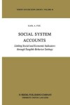 Book cover for Social System Accounts