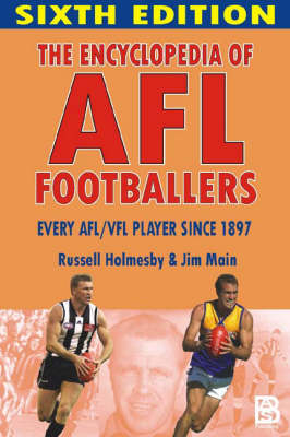 Book cover for The Encyclopedia of AFL Football Players