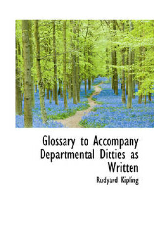 Cover of Glossary to Accompany Departmental Ditties as Written