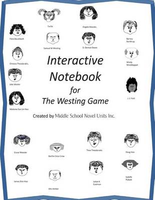 Book cover for Interactive Notebook for The Westing Game