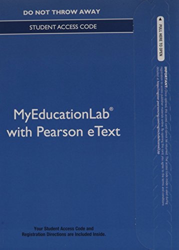 Book cover for NEW MyLab Education with Pearson eText -- Standalone Access Card -- for Teaching through Text