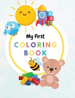 Book cover for My First Coloring Book