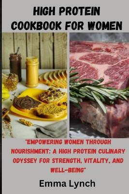 Book cover for High Protein Cookbook for Women