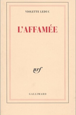 Cover of L' Affamee