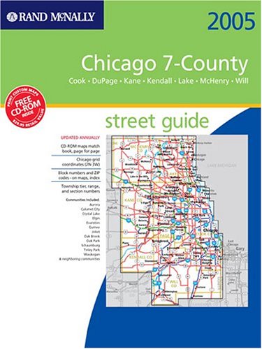 Cover of Rand McNally Street Guide Chicago 7-County