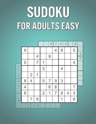 Book cover for Sudoku For Adults Easy